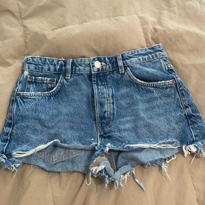 Zara high waisted shorts